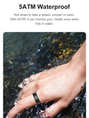 Novo Smart Ring R09 – Monitor de Saúde, Múltiplos Modos Esportivos, Medição de Temperatura da Pele, Resistente à Água 5ATM
