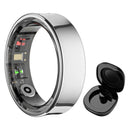 Novo Smart Ring R09 – Monitor de Saúde, Múltiplos Modos Esportivos, Medição de Temperatura da Pele, Resistente à Água 5ATM